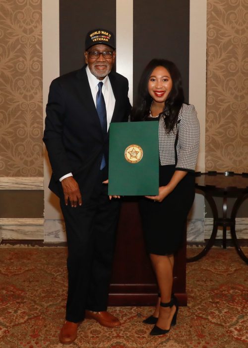 Representative Ajay Pittman Honored WWII Veteran Don. A. Wilson on the House Floor for Black History Month