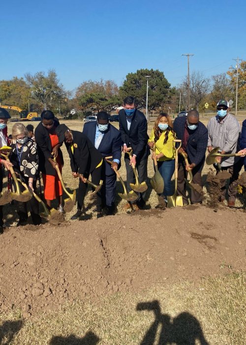 2020 Ground breaking Ceremony for the Willa D. Johnson Recreation Center located in House District 99. Representative Ajay Pittman is among other local leaders as the honor the former city council woman and county commissioner.